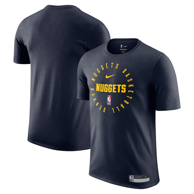 Men's Denver Nuggets Navy 2024/25 Legend On-Court Practice Performance T-Shirt
